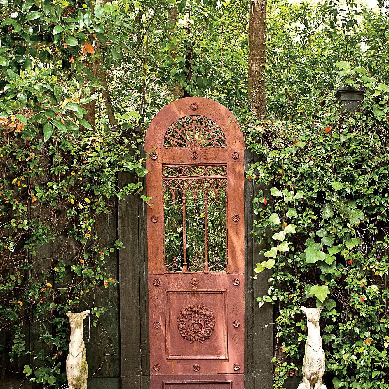 The charm of pint-sized garden gates