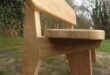 wooden garden benches