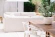 white outdoor furniture