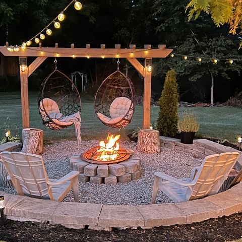 Transform Your Backyard with a Stunning Fire Pit Feature