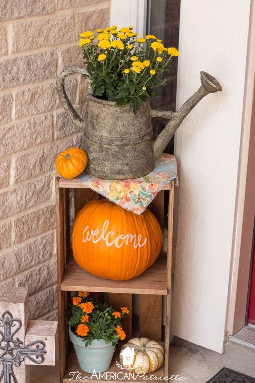 fall front porch ideas