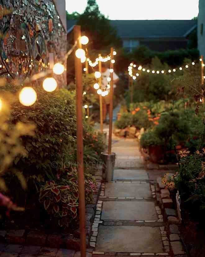 backyard lights