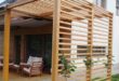 wooden pergola