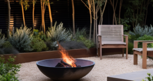 backyard ideas with fire pit