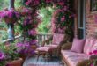 spring porch decor