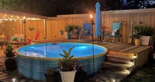 backyard ideas with pool