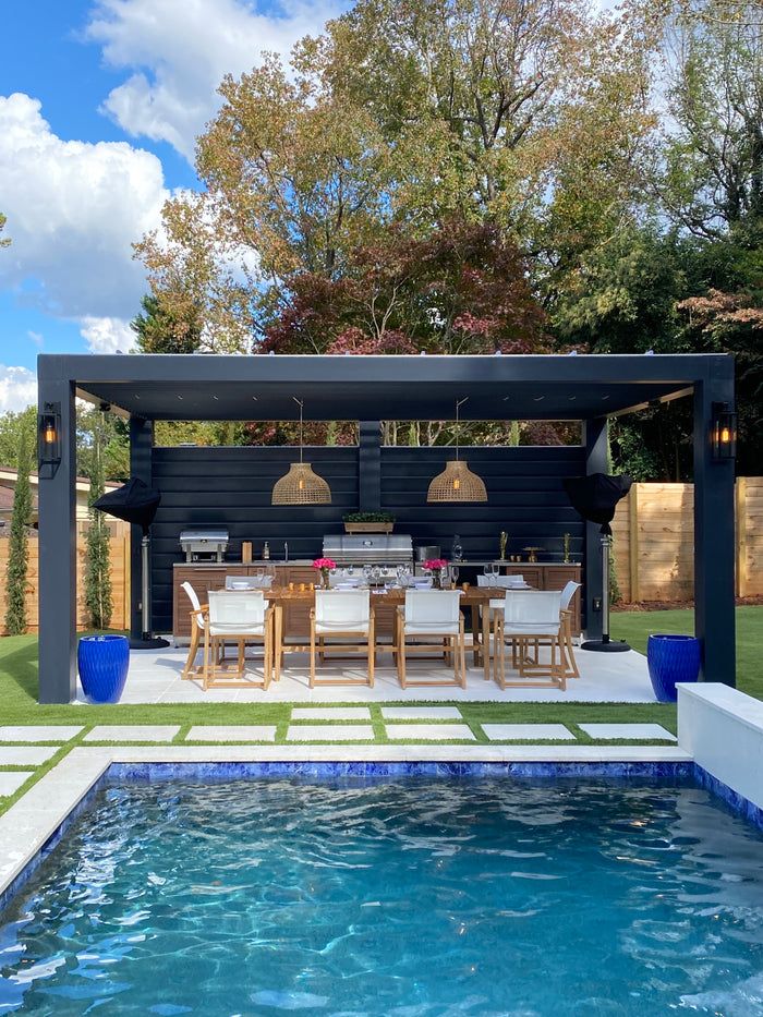 Transforming Your Backyard with a Stylish Patio and Pool Design