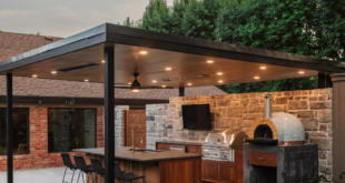 backyard kitchen