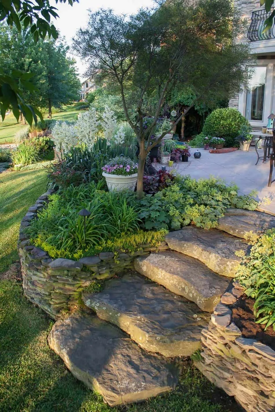 Transforming a Steep Backyard with Beautiful Landscaping