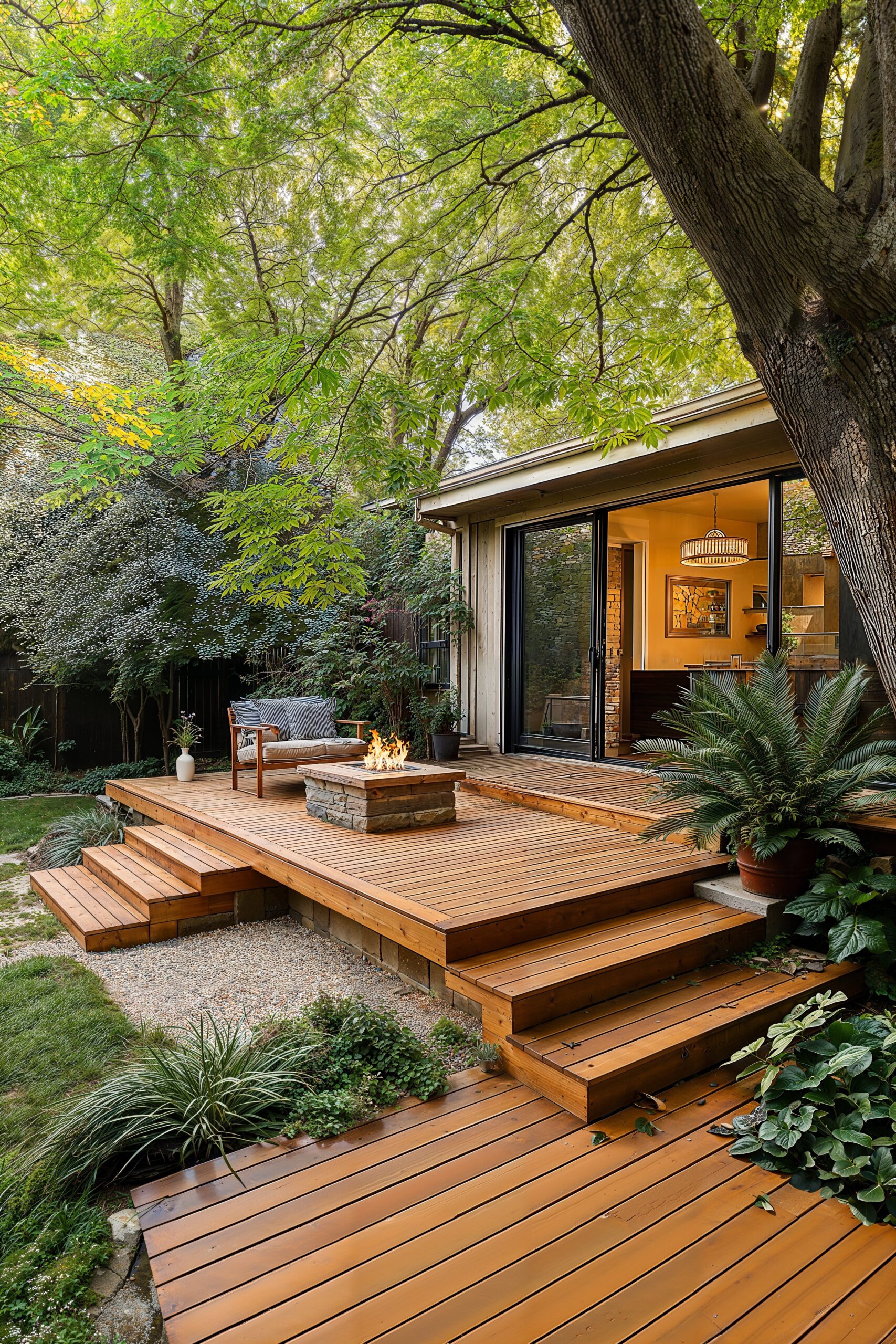 Transforming the Space Under Your Deck with Beautiful Landscaping