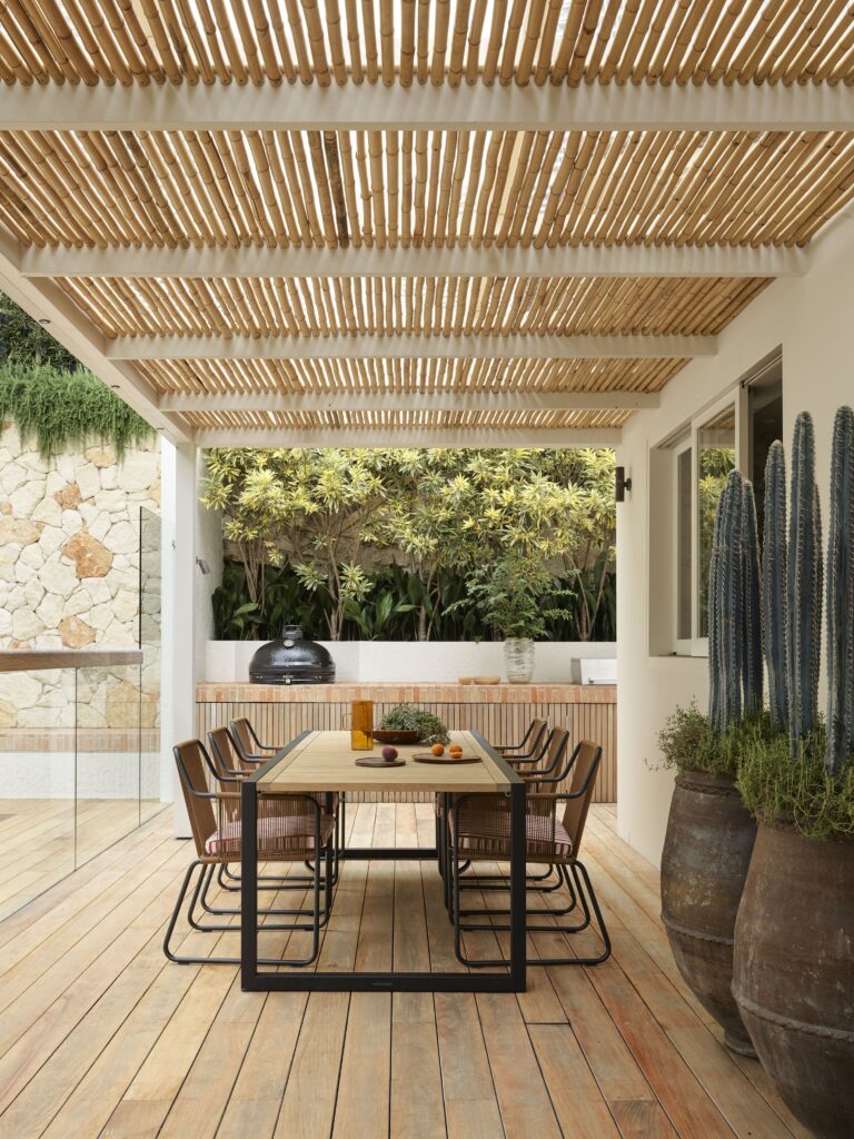 outdoor patio ideas with kitchen