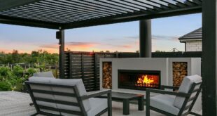 outdoor fireplace designs