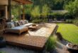 backyard deck