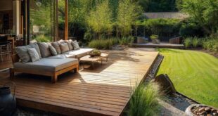 backyard deck