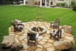 backyard ideas with fire pit