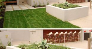 garden planter concrete