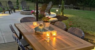 patio table and chairs