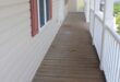 narrow front porch ideas