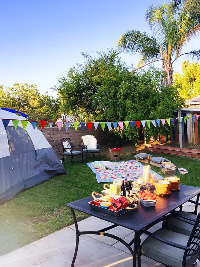 How to Have an Awesome Backyard Campout!!!! - Popsicle Bl