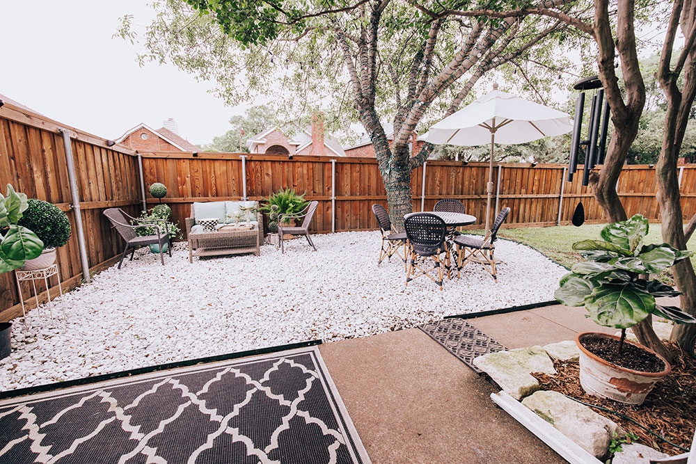 Our Back Porch Oasis + 10 Small Backyard Patio Ide