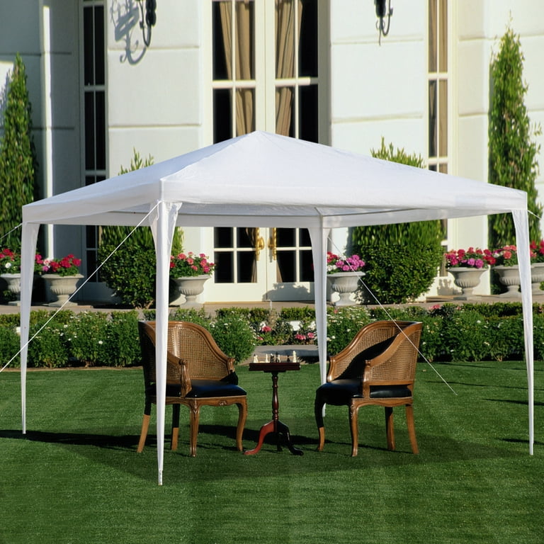 Canopy Tent for Outside, 10' x 10' Outdoor Party Tent without .