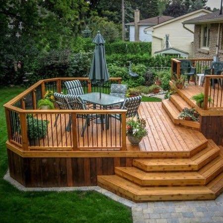 Backyard Deck Ideas on a Budget - The Inspiration Gui