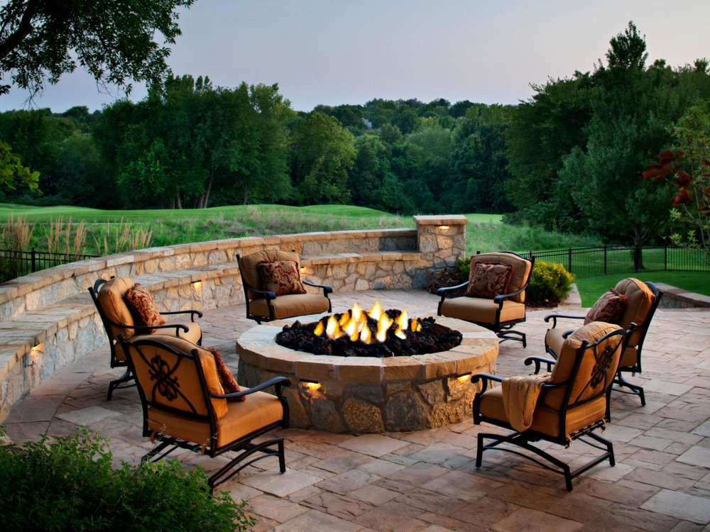 Should I Install an Outdoor Fireplace or Firepit - JT Landscapi