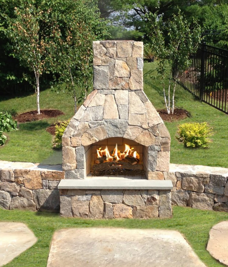 Outdoor Fireplace Kits - Stonewood Products | Cape Cod MA NH