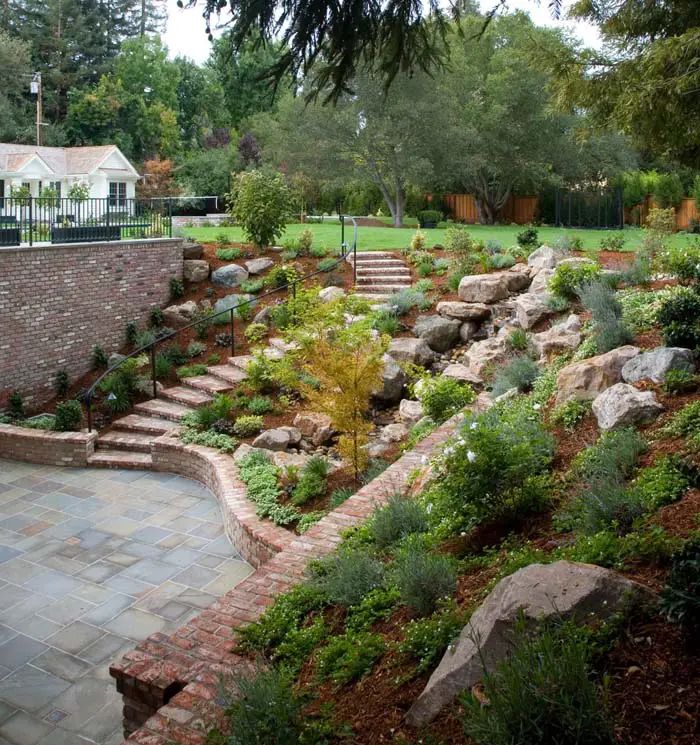 27 Best Hillside Landscaping Ideas on a Budget | Sloped backyard .