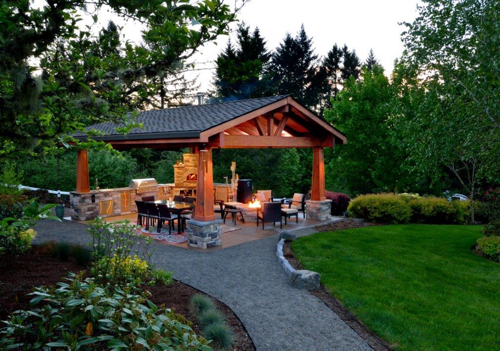 Beaverton Backyard Kitchen Design and Build | Outdoor Cooking .