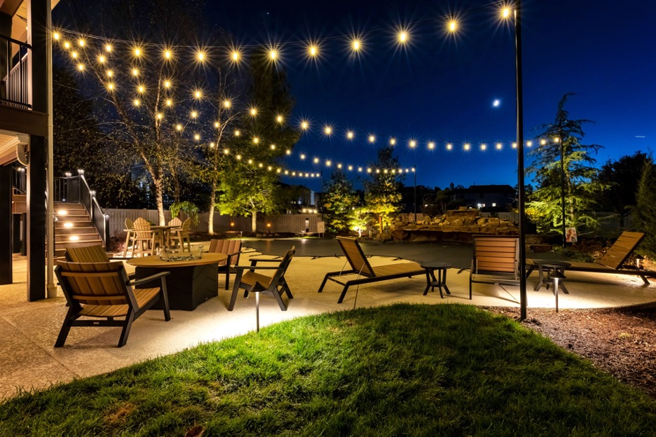 Wentzville Landscape Lighting Creates Customer's Dream Backya