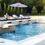 Outdoor Patio Decorating Ideas + the Pool Reveal | Curls and Cashme