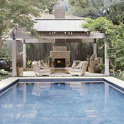 15 Patio Design Tips | Outdoor pavilion, Pool houses, Rectangular po