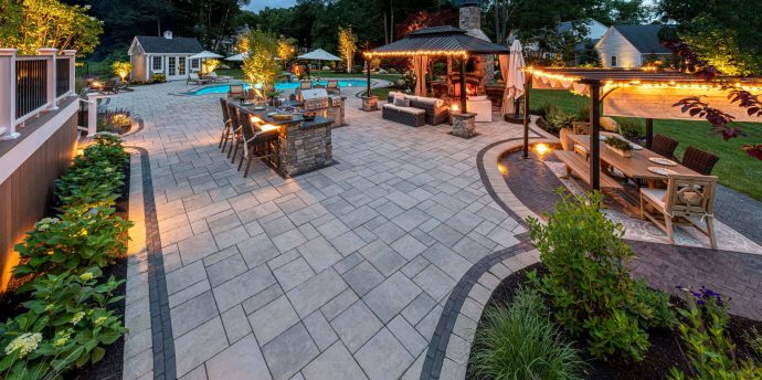 Summer Fun Backyard Pool and Patio | Unilo