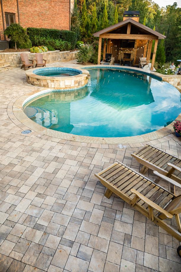 Pool Decks | Pool patio designs, Backyard pool, Pool pat