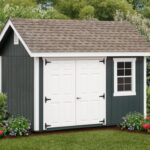 8x12 Fairmont Storage Shed Kit - YardCra