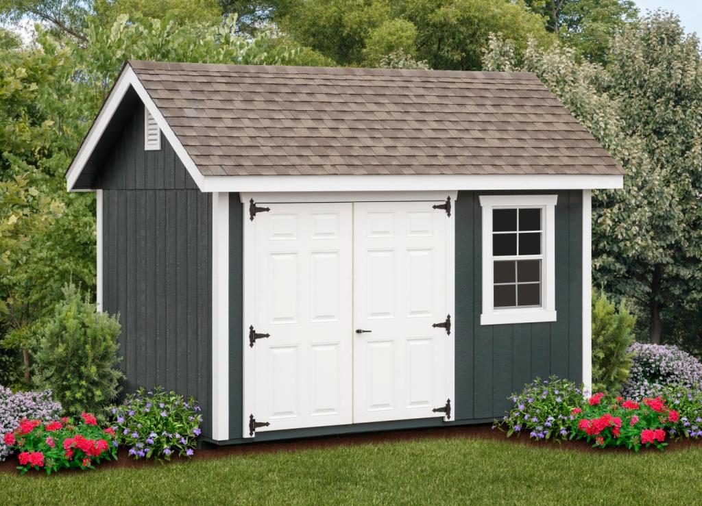 8x12 Fairmont Storage Shed Kit - YardCra