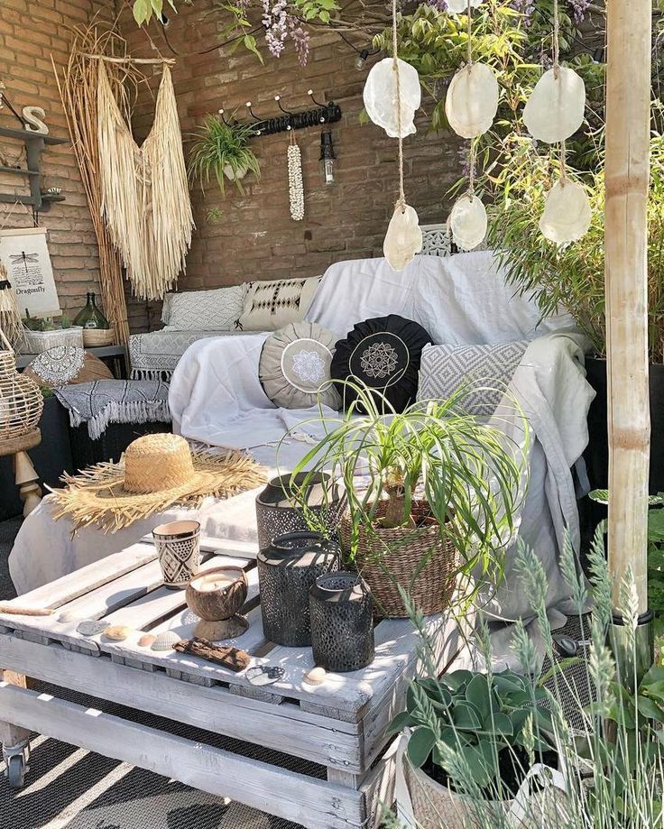 21 Bohemian Garden Ideas | I Do Myself | Bohemian garden, Bohemian .