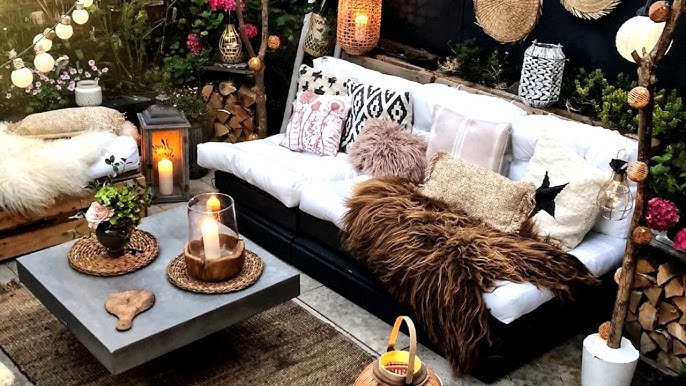 81 Latest Bohemian Garden Ideas for Backyard | Beautiful Boho .