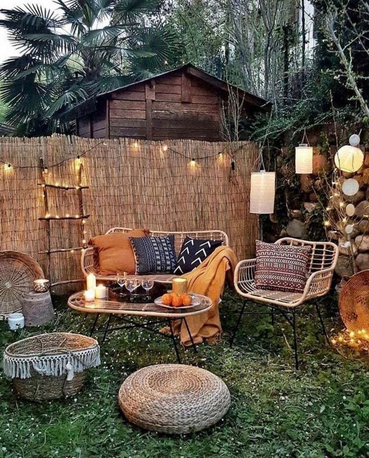 28 Absolutely dreamy Bohemian garden design ideas | Idée déco .