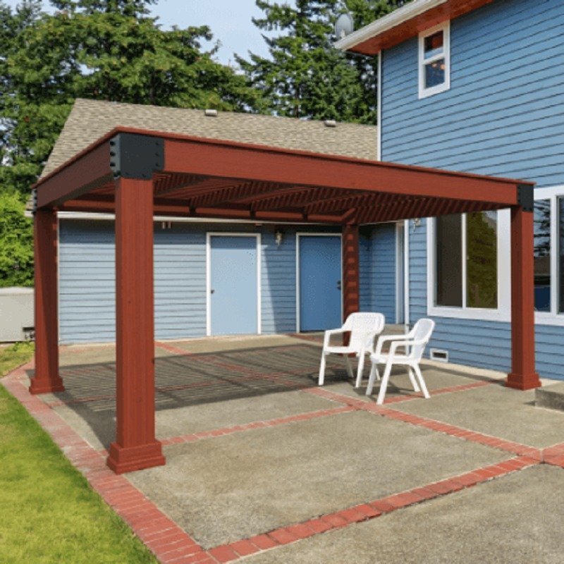 Vista Cedar Pergola Kit by DutchCrafters Amish Furnitu