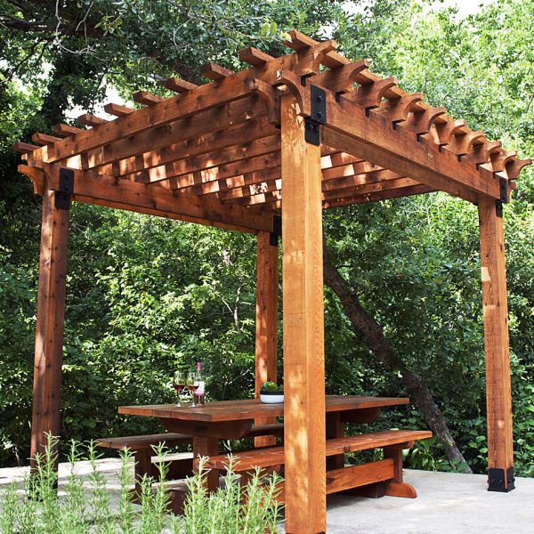 Cedar Pergolas - Outdoor Cedar Structur