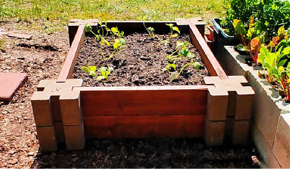 Easy Raised Garden Bed - Building a DIY Raised Vegetable Garden B