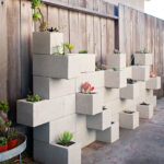 Cinder Block Fence - Photos & Ideas | Hou