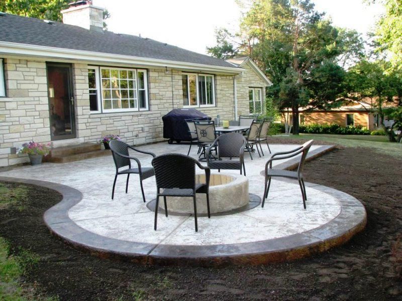 Concrete Patio Ideas for Outdoor Livi