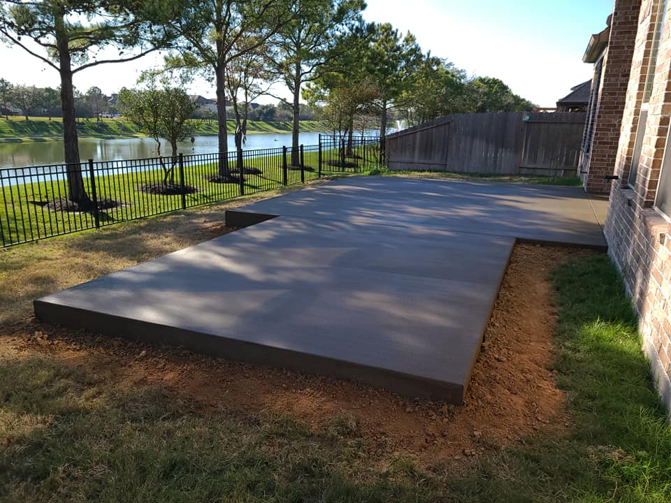 Concrete Patio Ide