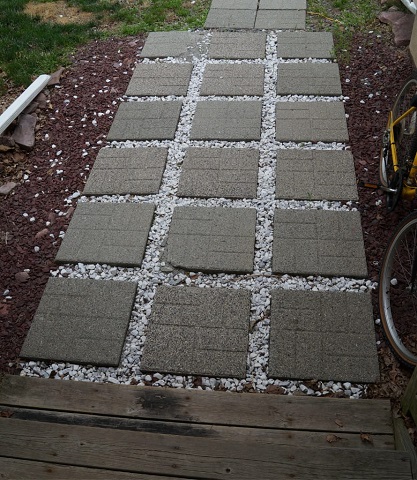 How to Make a Rubber Mold to Reproduce Concrete Stepping Stones .