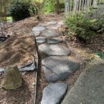 DIY Large Concrete Stepping Stones Shaped Like Natural Stone .