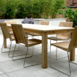 Tripoli contemporary teak garden chairs - Bau Outdoo