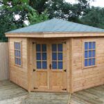 Backyard Shed Idea, (Corner Shed). I really do like this shed .